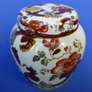 Masons Ironstone - Brown Velvet Ginger Jar