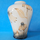 A Large Moorcroft Vase (8.66inch) in the Coneflower Design by Anji Davenport.