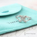 Tiffany & Co. "Victoria" Platinum & Diamond Flower Ring