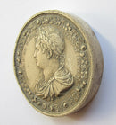 Antique Facsimile Plaster Seal Impression George IV/Thomason & Jones/Medallion