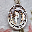 Silver Scottish Thistle Pendant on 18" Silver Chain