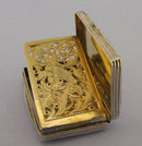 Georgian Solid Sterling Silver Vinaigrette Bir 1832 Francis Clark