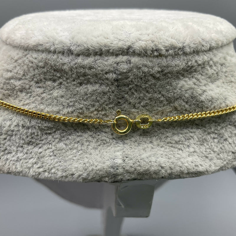 Sterling silver and peridot necklace