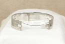 Stunning Vintage Solid Sterling Silver Cuff Bangle – Birmingham 1961