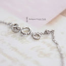 Handmade 18ct White Gold Pink Tourmaline & Diamond Pendant