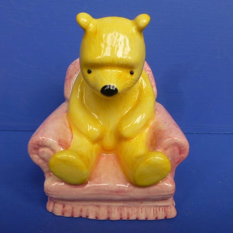 Royal Doulton Winnie The Pooh Figurine Pooh in the Armchair WP4 (Boxed)