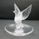 Lalique Thalie Dove pin/ring dish