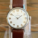 Omega Ladies Vintage Dress Watch Stainless Steel Arabic Numerals Manual Wind