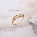 Late Victorian 18ct Old Cut Diamond 5 Stone Ring