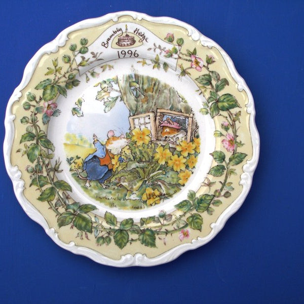   Brambly Hedge 1996 皿 04f86753be919526ee827d63f86d36