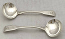 Georgian, George III, Pair of Silver Sauce Ladles. London 1813 Richard Turner. 3.4 troy ounces.