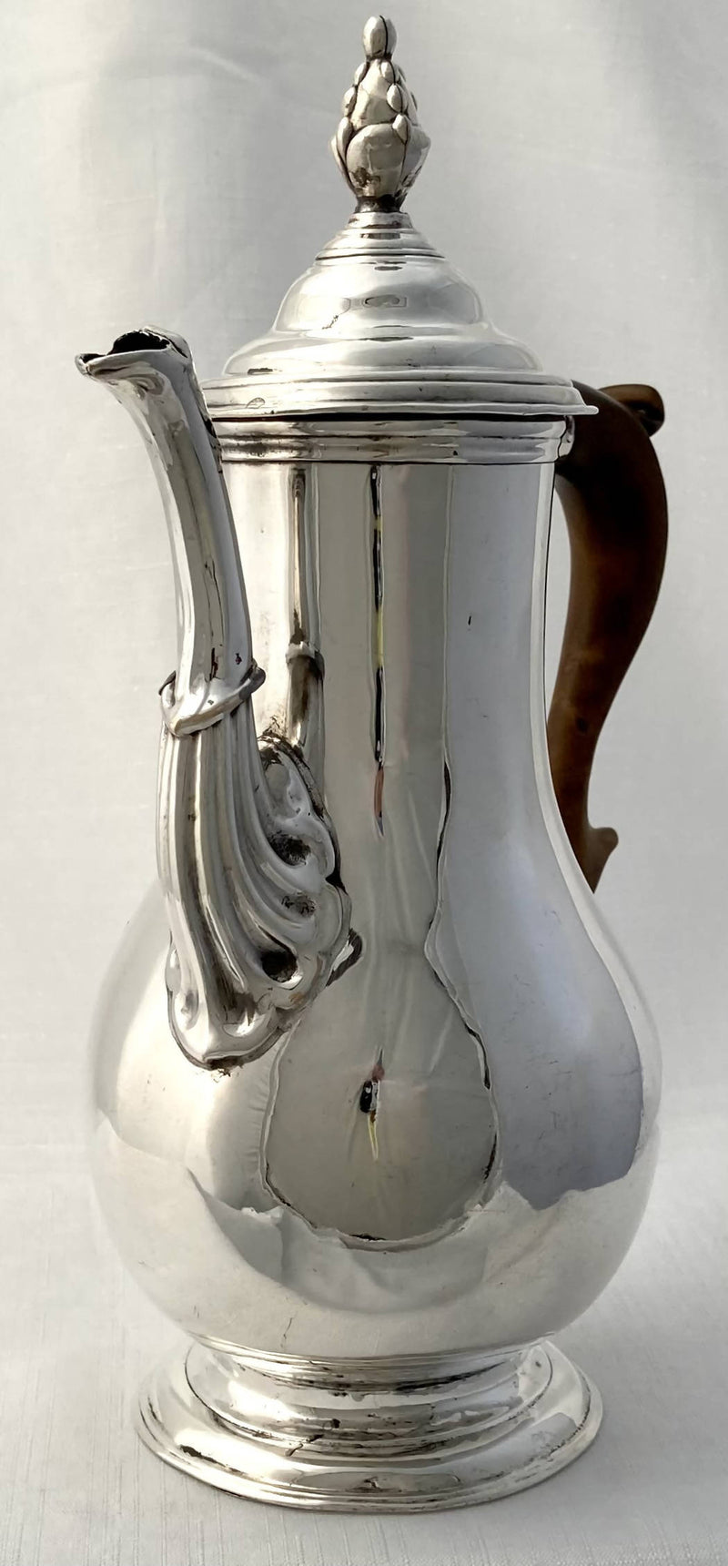 Georgian, George III, Old Sheffield Plate Coffee Pot, circa 1780.