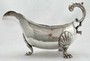 Georgian, George III, Old Sheffield Plate Sauce Boat, circa 1760.