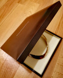 Goldsmith's Hammered Silver Chocker/Torc Collar Necklace