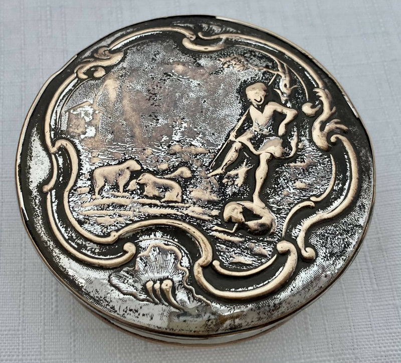 Georgian, George III, Old Sheffield Plate, Snuff Box, circa 1760.