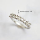 Platinum & Diamond 0.60ct Half Eternity Ring