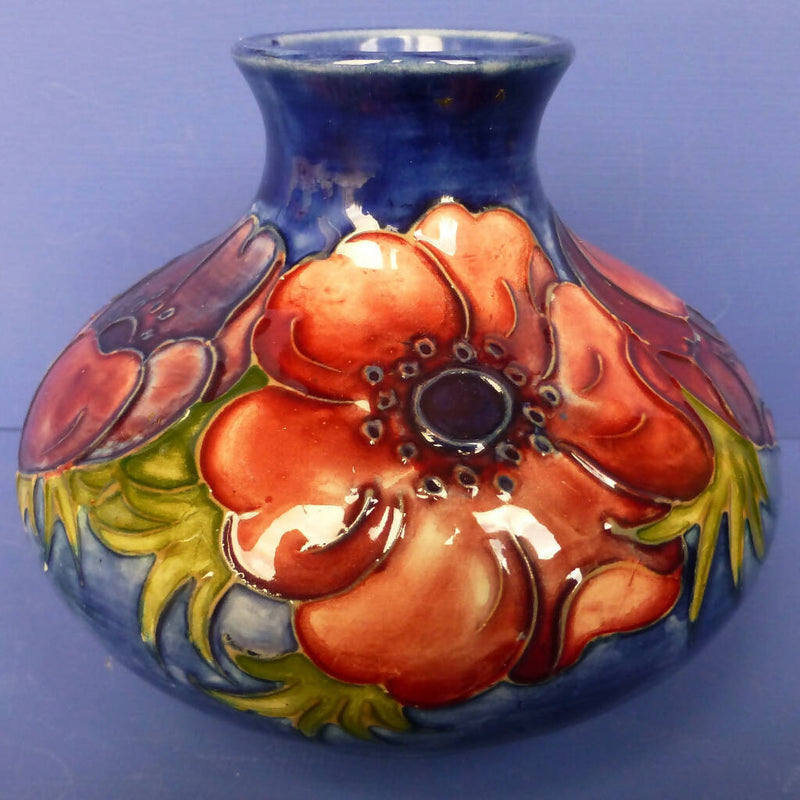 Moorcroft Vase - Anemone C1953-1978