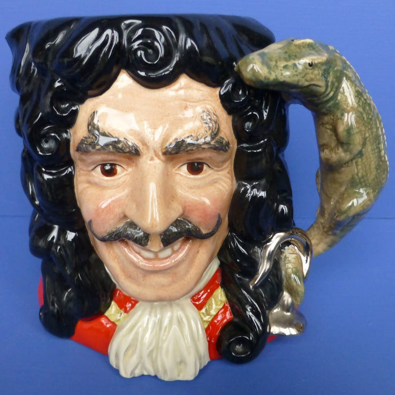 Royal Doulton Large Character Jug Of The Year 1994 - Captain Hook D6947