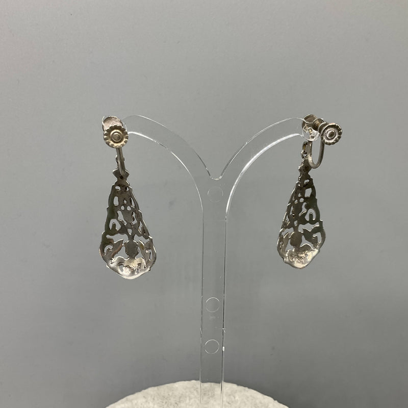 1950’s silver earrings