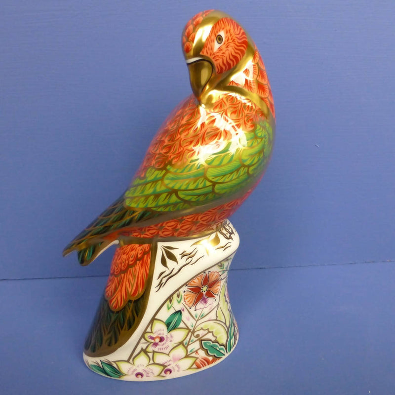Royal Crown Derby Limited Edition Paperweight - Lorikeet (Boxed)