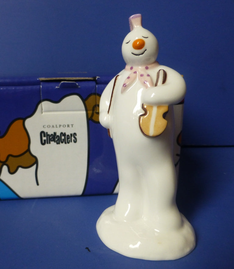 Coalport Miniature Snowman - The Mohican (Boxed)