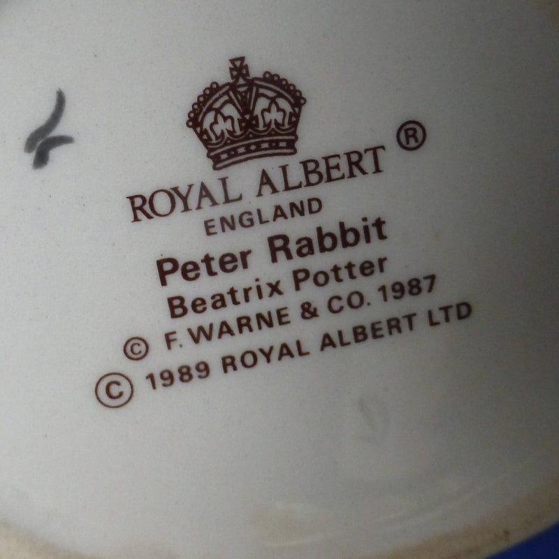 Royal Albert Beatrix Potter Character Jug Peter Rabbit