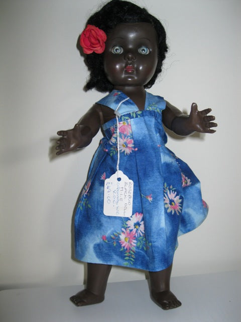Rosebud Black Doll 12"