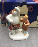 Coalport snowman figure Coalport Highland Fling figure
