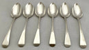 George III Six Silver Tablespoons for The Judges House York. London 1806 Eley & Fearn. 14.8 troy ounces.