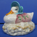 Beswick Beatrix Potter Figurine Jemima Puddleuck Made A Feather Nest BP3B
