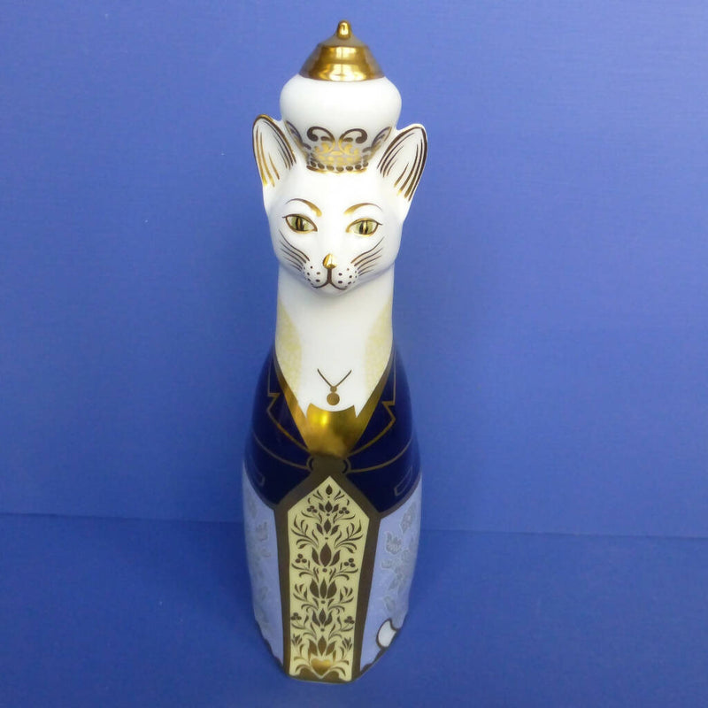 Royal Crown Derby Limited Edition Paperweight - Royal Cat Catherine (Boxed)