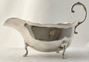 George V Silver Sauce Boat. Birmingham 1919 Asprey & Co. Ltd. 2.7 troy ounces.