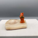 Art Deco marble pin tray