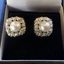 Silver Pearl Earrings