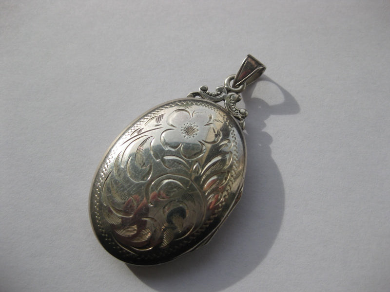 Vintage Sterling Silver Locket By Burkhardt Of Canada (SOLD)
