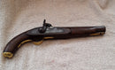 A Large English Tower Percussion Military  Pistol.
