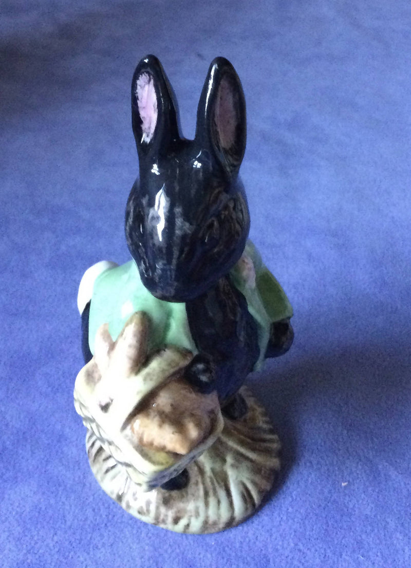 Royal Albert Little Black Rabbit figure Beatrix Potter Figurine