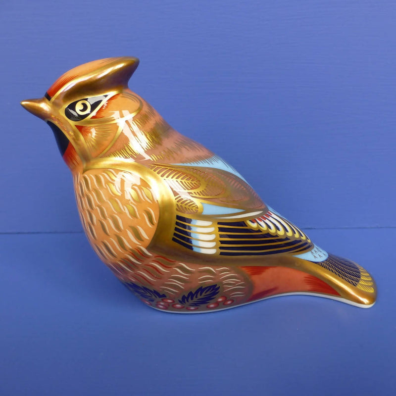 Royal Crown Derby Special Edition Paperweight - Waxwing