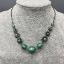 Vintage glass necklace