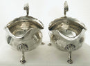 Georgian, George III, Pair of Silver Sauce Boats. London 1761 David Mowden. 14.2 troy ounces.