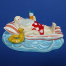 Coalport Limited Edition Father Christmas Figurine - Lazy Days (Boxed)