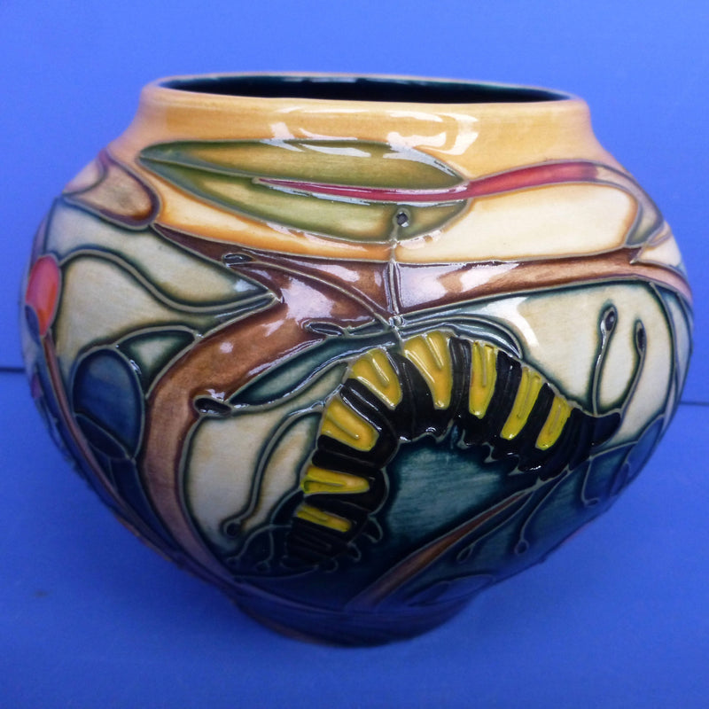 Moorcroft Vase Hartgring By Emma Bossons