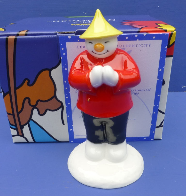 Coalport Limited Edition Snowman - Chinese Snowman (Boxed)