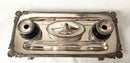 Georgian Old Sheffield Plate inkstand, circa 1820.