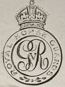 Silver Salver for Captain Lord A. St. C. S. Leveson-Gower M.C. Royal Horse Guards. London 1917 Thomas Bradbury. 43 troy ounces.