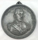 Lord Wellington, a Uniface Cast Lead Medal, circa 1813.
