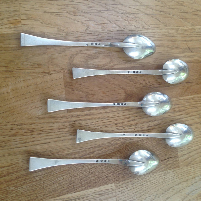 Arts and Crafts silver spoons