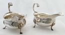 Georgian, George III, Pair of Silver Sauce Boats. London 1762 Benjamin Bickerton. 10 troy ounces