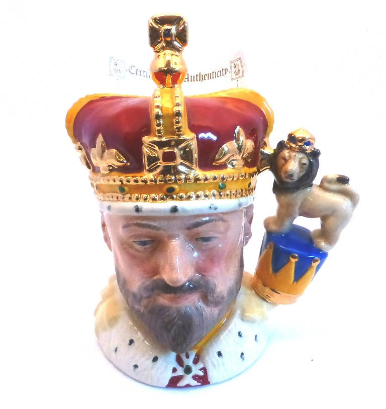 Royal Doulton Limited Edition Character Jug - King Edward VII D6923