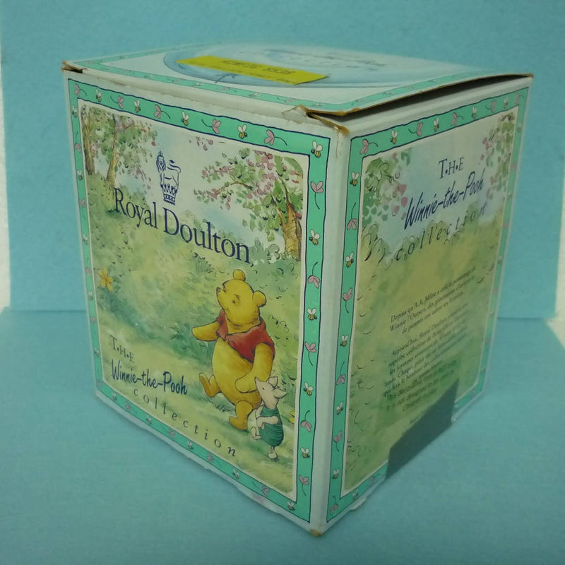 A 'Boxed' Royal Doulton Winnie The Pooh Money Box. Pooh's Blue Balloon.